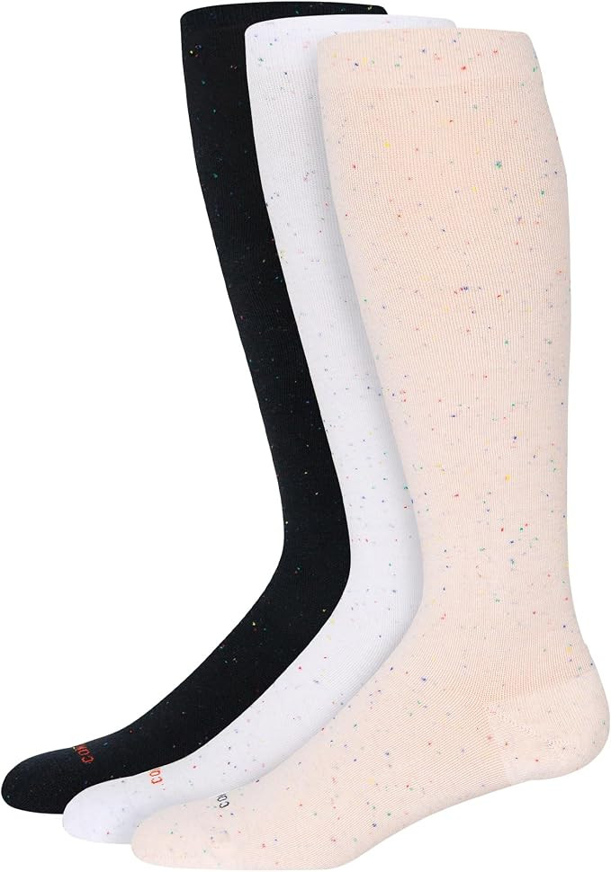 Premium Cotton Knee High Socks - 15-20mmHg Graduated Compression Socks - Soft & Breathable, Unise... | Amazon (US)