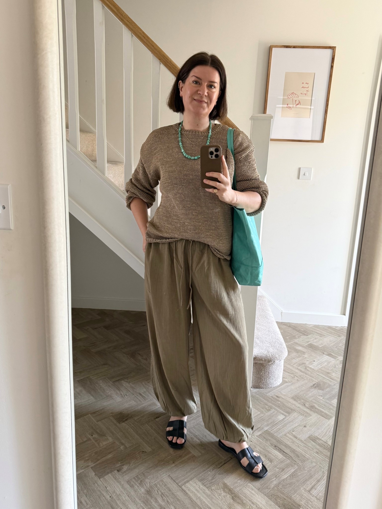 I tend to start with shape. These balloon trousers are relaxed but still directional. Then I’ll add one piece of colour just to lift it.


#LTKuk #LTKspring #LTKsummer