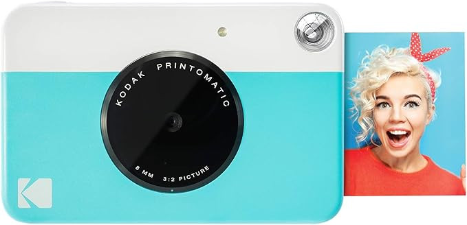KODAK Printomatic Full-Color Instant Print Digital Camera - Colorful Photos On Zink 2x3" Sticky-B... | Amazon (US)