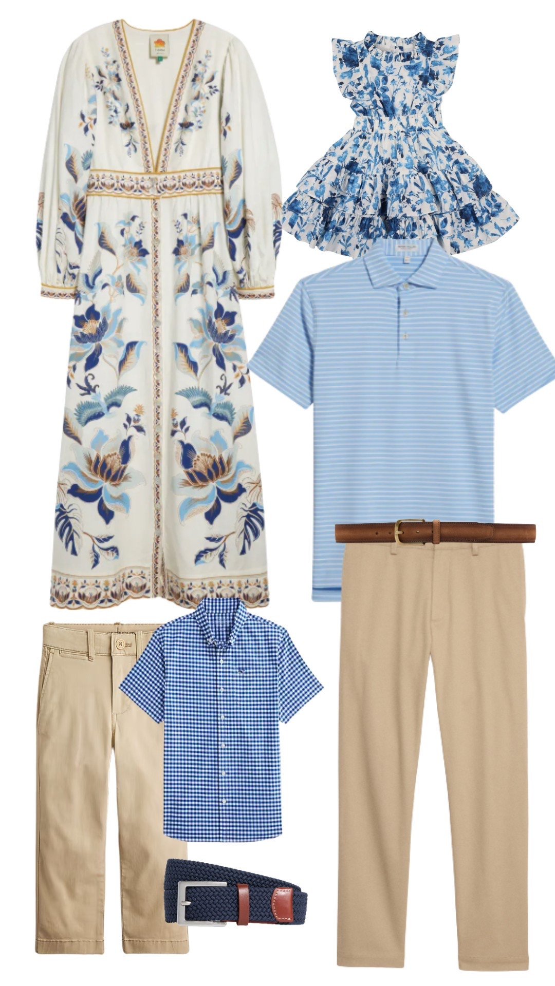 Blue, White & Khaki is a great  color palette for summer family photos.  Have fun with this!

#LTKStyleTip #LTKSeasonal #LTKFamily