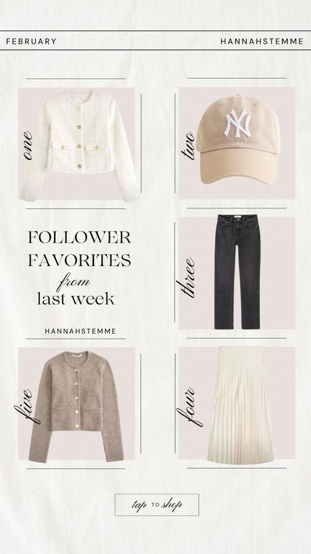 Top favorites from followers last week! Which item are you eyeing??

#LTKSeasonal #LTKstyletip #LTKworkwear