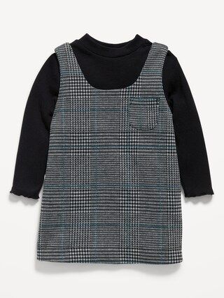 Sleeveless Dress & Mock-Neck T-Shirt Set for Baby | Old Navy (US)