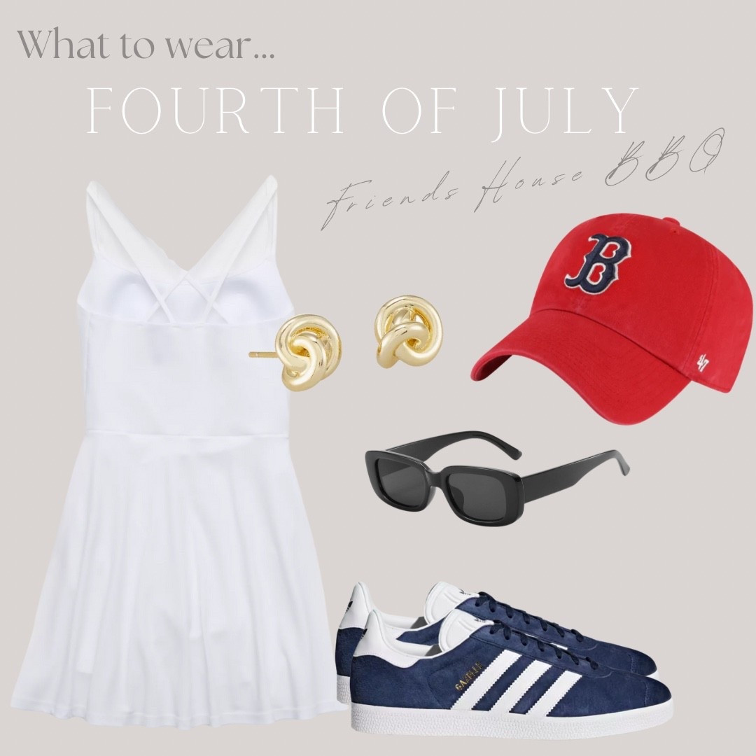What to wear: 4th of July- Friends house BBQ 


Bbq outfit, summer style, summer outfit, white dress, red baseball cap, adidas sneakers, sunglasses, knot earrings 



#LTKSeasonal #LTKStyleTip