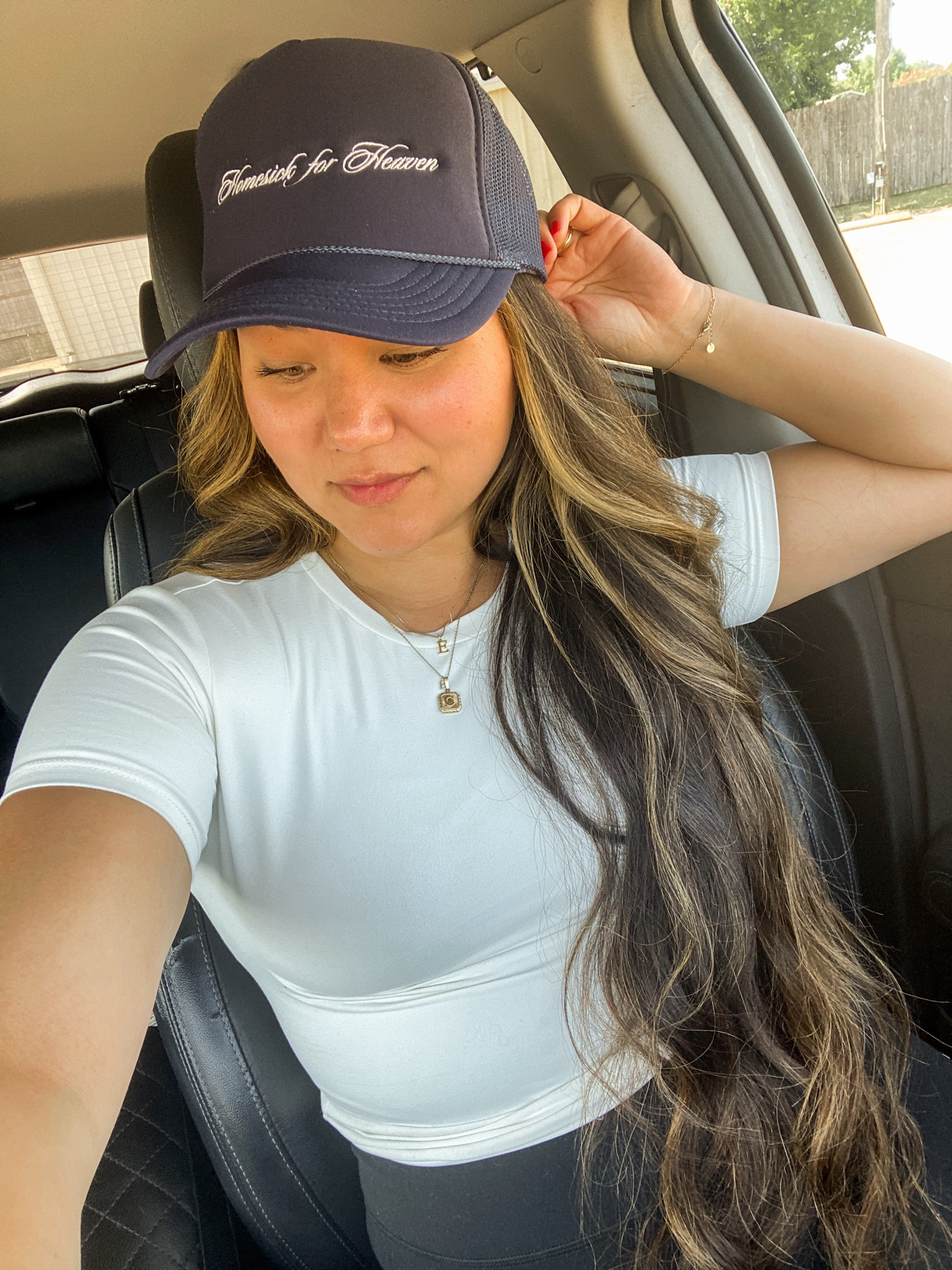 Trucker hat season 🧢 
Simple and cute outfits all summer long

hat is Temporary Local (linked similar)

#LTKFindsUnder50 #LTKSummerSales #LTKSeasonal