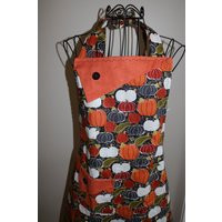 Pumpkins & Gourds - Women's Apron Pocket -Ruffle Fall Autumn Thanksgiving | Etsy (US)