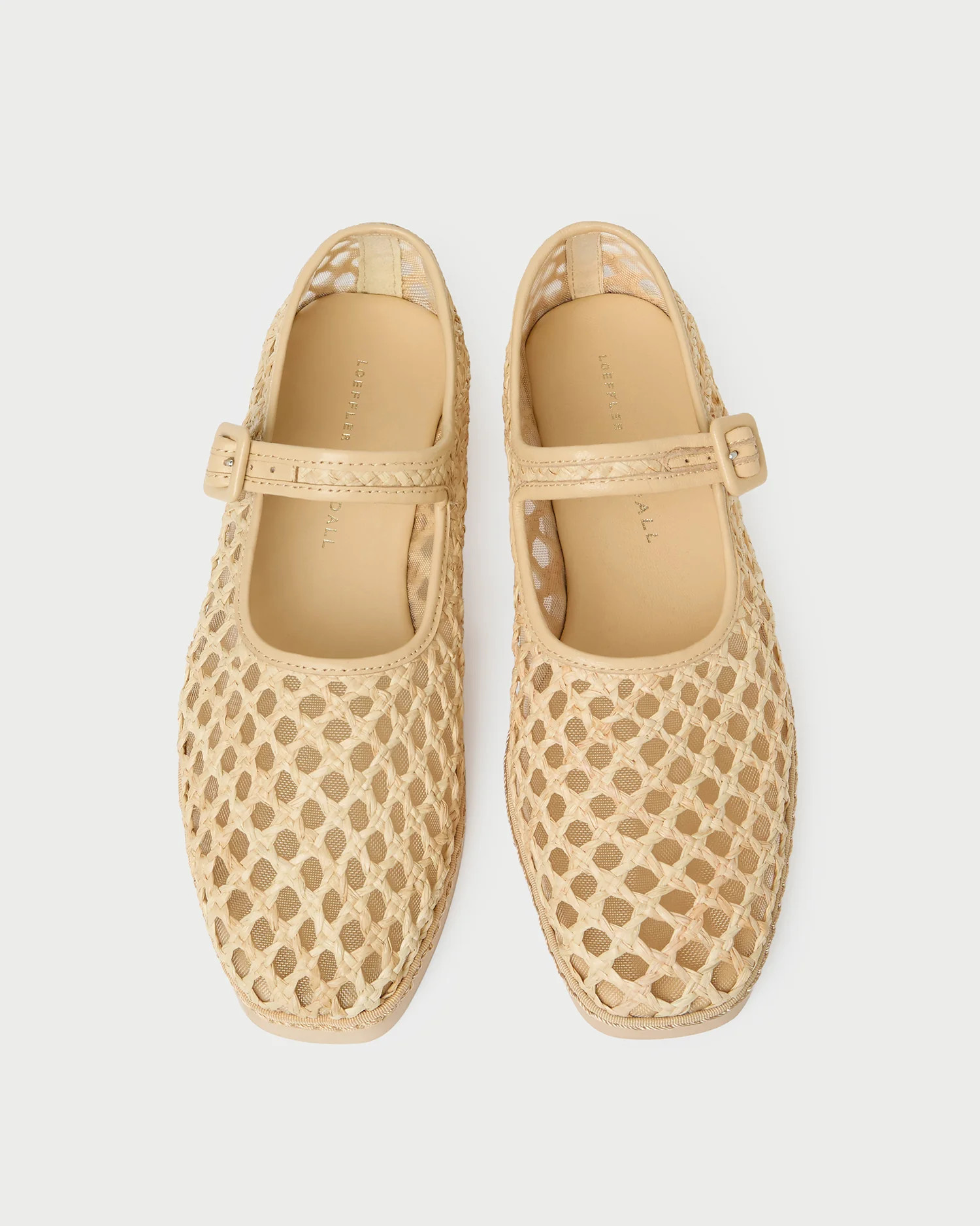 Rita Natural Netted Mary Jane | Loeffler Randall