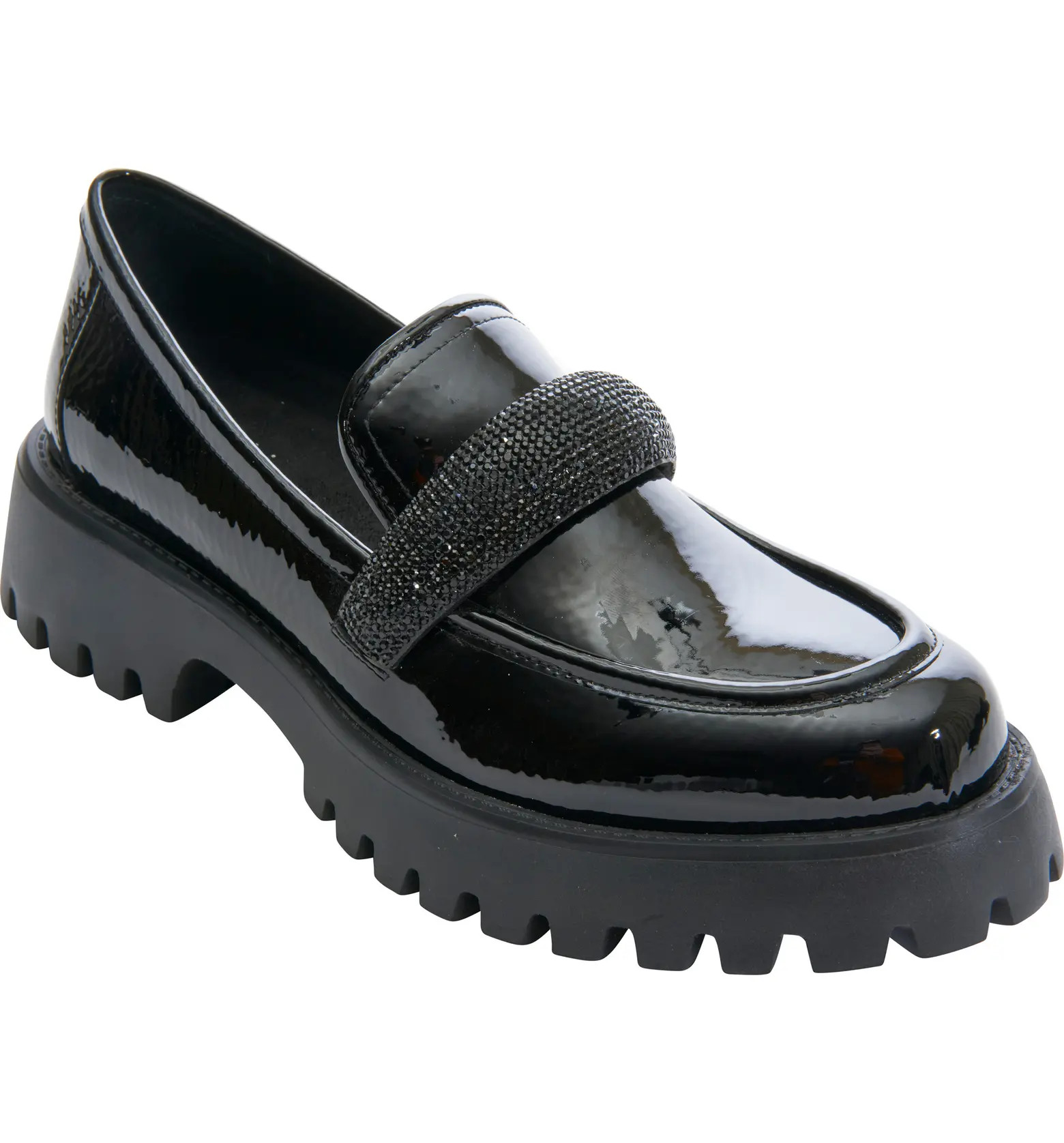 Zaya Crystal Strap Lug Loafer (Women) | Nordstrom