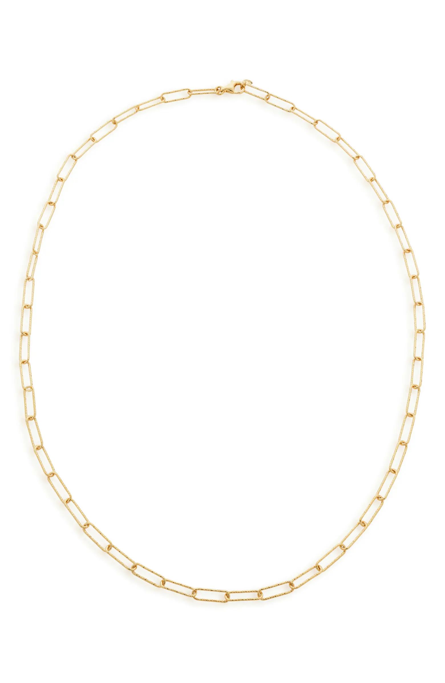 Alta Textured Chain Necklace | Nordstrom