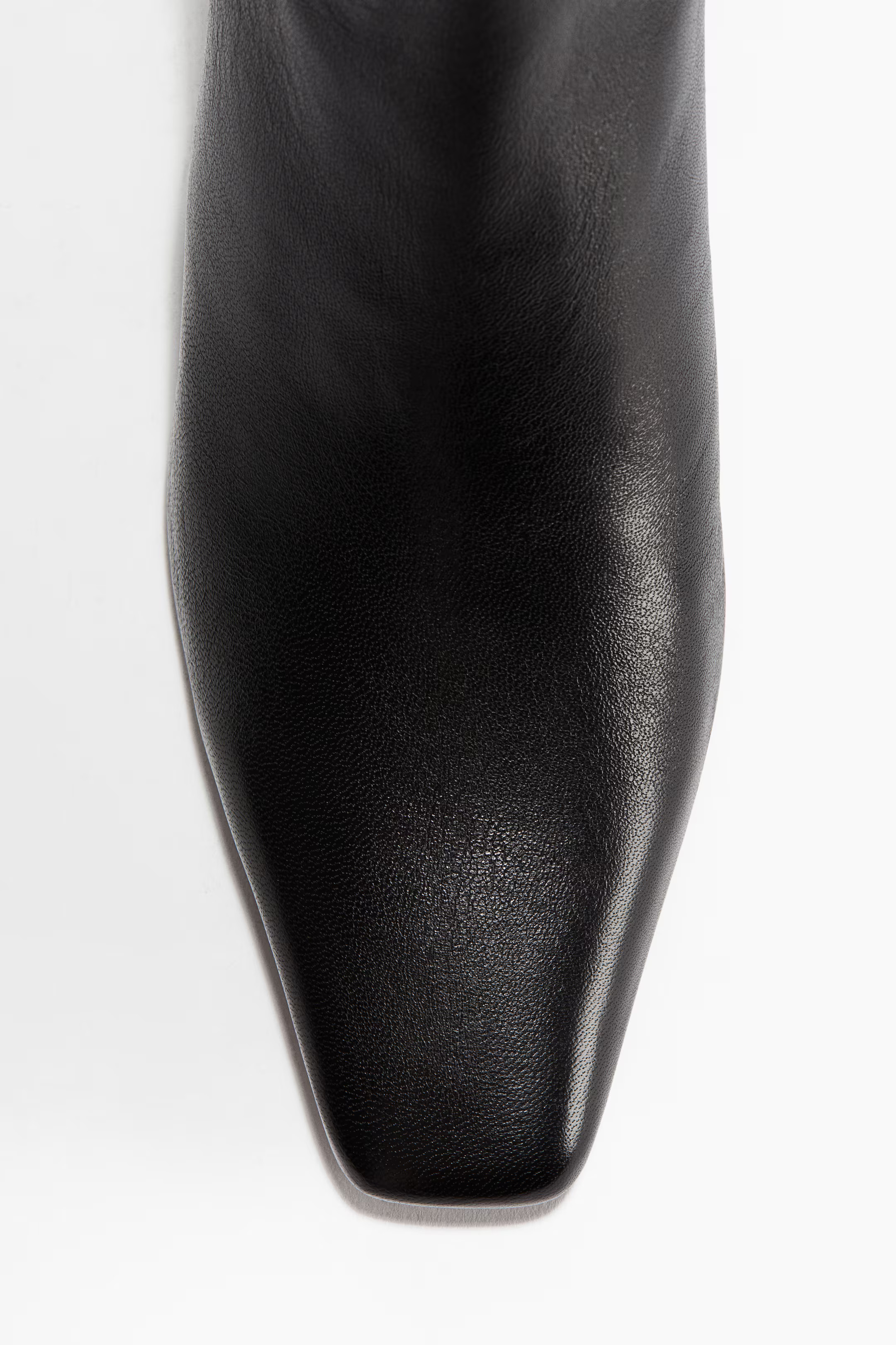 Heeled leather boots | H&M (UK, MY, IN, SG, PH, TW, HK)