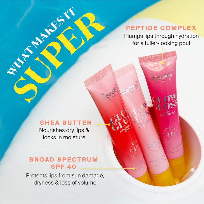 Glow Gloss SPF 40 Lip Balm with Peptides and Shea Butter | Sephora (US)
