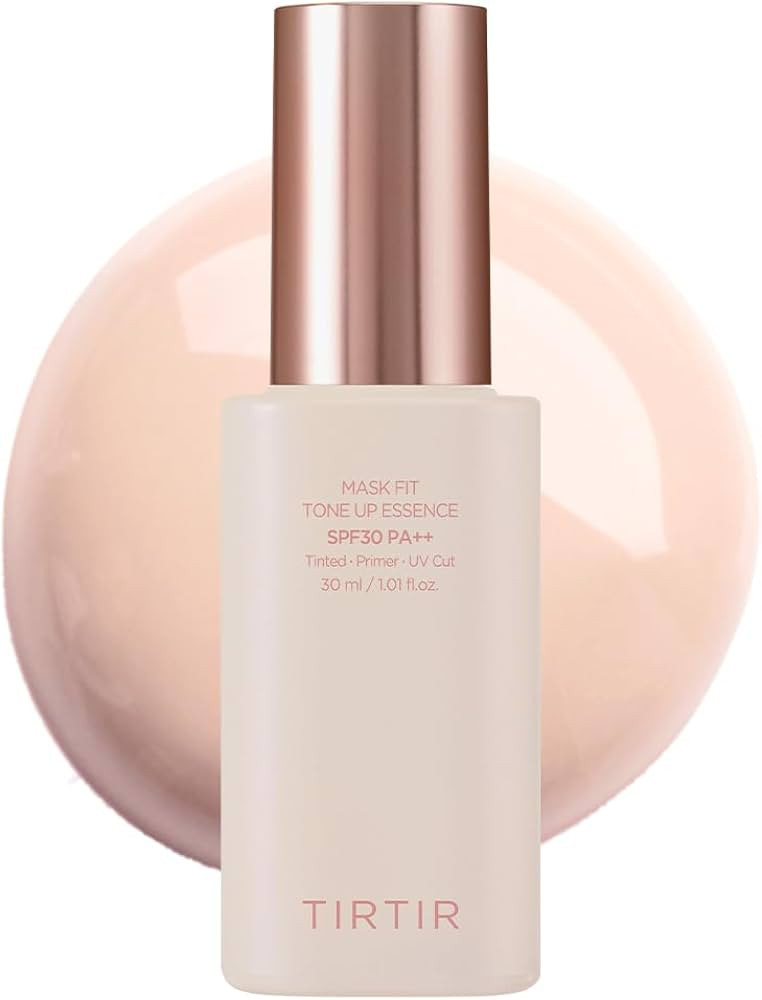 TIRTIR Mask Fit Tone Up Essence | Tinted Moisturizer, All-in-one base, Glass skin look, Deep Hydr... | Amazon (US)