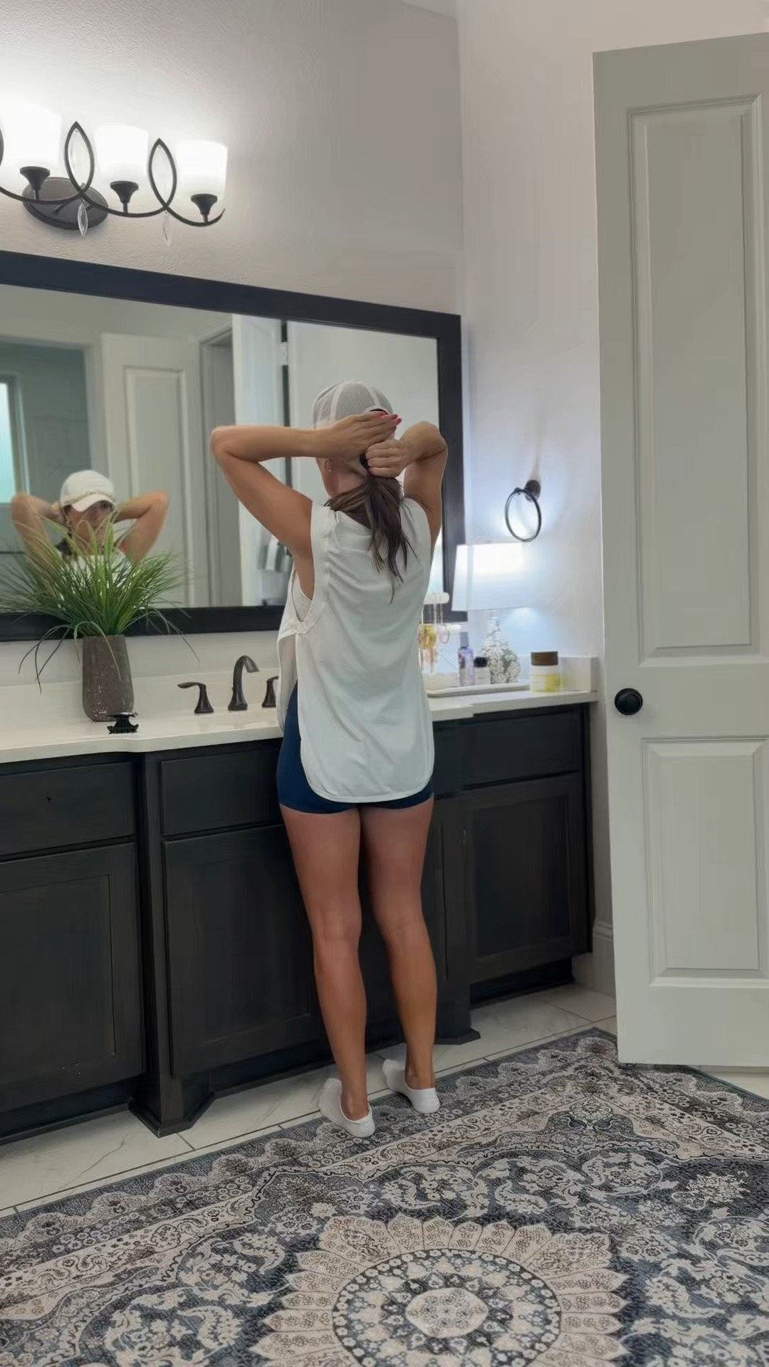 Wearing an XS in the shorts and a small in the top!

#LTKgrwm #LTKootd #LTKdayinmylife