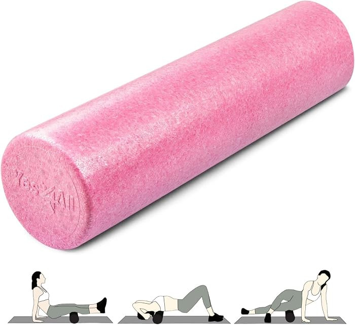 Yes4All High-Density EPP Round Back Roller Foam, Exercise Foam Roller for Yoga, Pilates & Stretch... | Amazon (US)