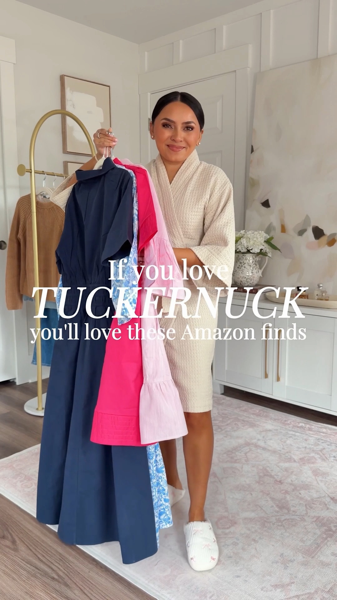 Amazon spring dresses that look like Tuckernuck!
For reference: I’m 5’0, 32b bra size, and 2/26 in bottoms, pear shaped. 
*Everything I share is unaltered! TTS means true to size. Between size 5-6.5 in shoes

Wearing a size small in every dress - TTS 
Clear heels size 5 TTS 



#LTKSaleAlert #LTKgrwm #LTKPetite