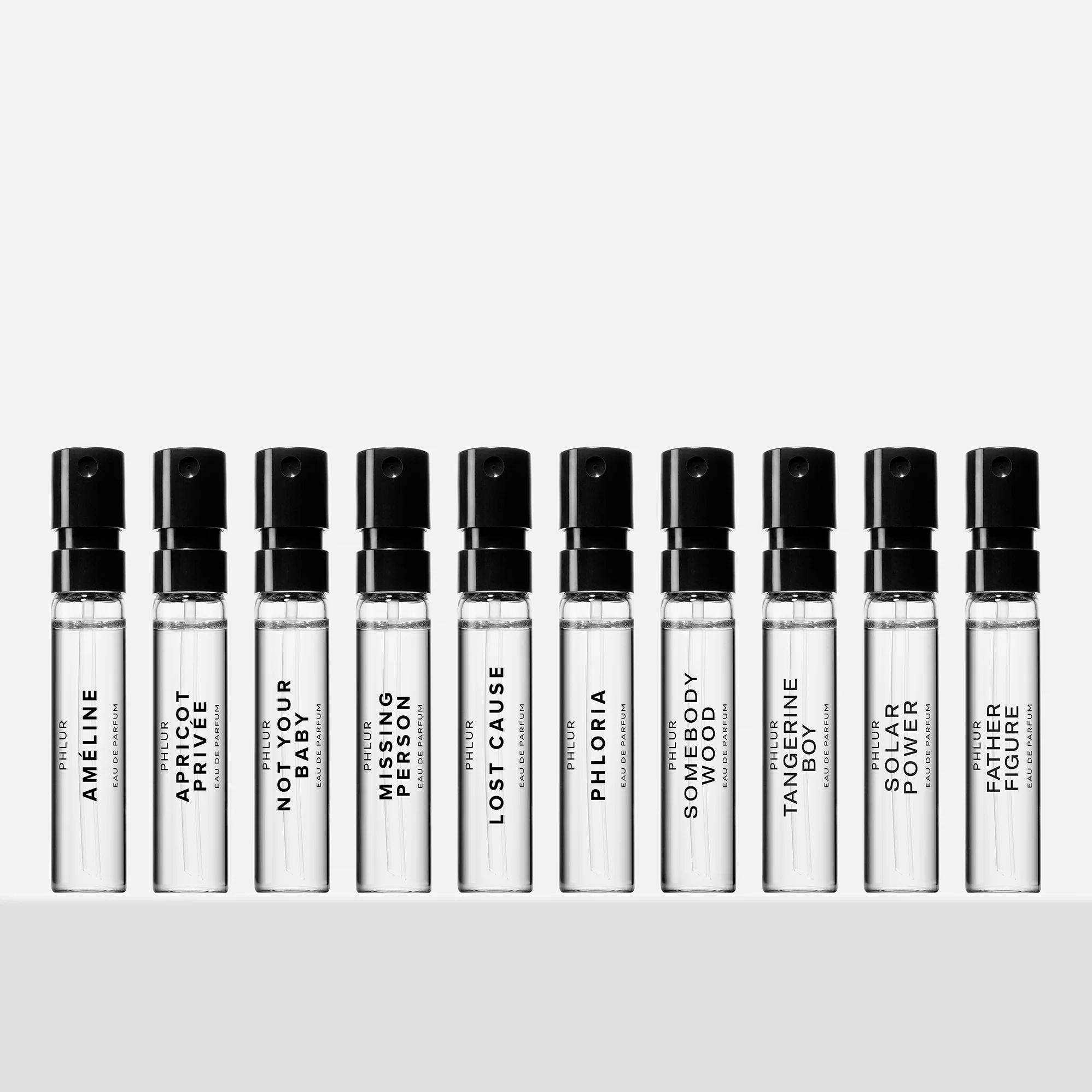 Perfume Discovery Set - 10 Piece Sample Set - Phlur | PHLUR