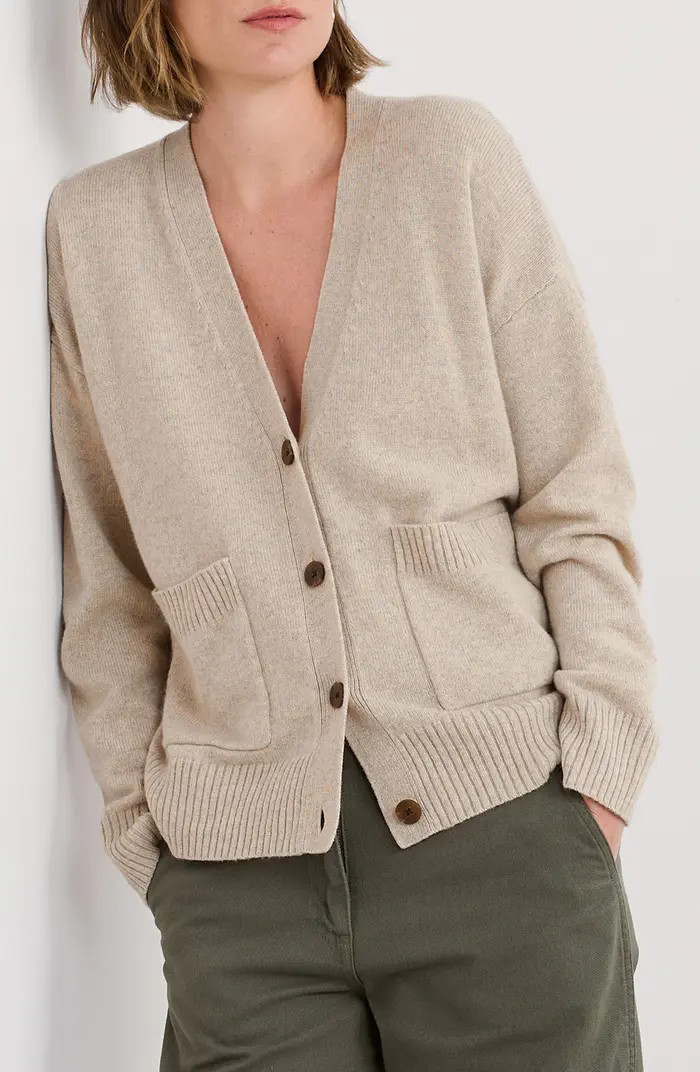 Senara Merino Wool Blend Cardigan | Nordstrom