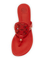 Click for more info about Miller Leather Logo Flat Slide Sandal