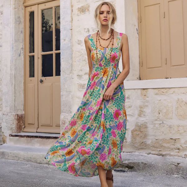 Bohème Strappy Maxi Dress | Spell Designs (USA)