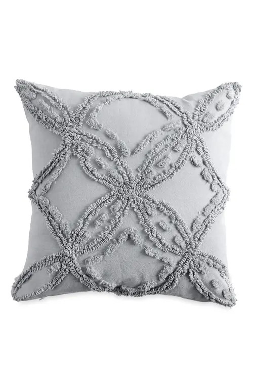 Peri Home Metallic Chenille Pillow in Grey at Nordstrom | Nordstrom