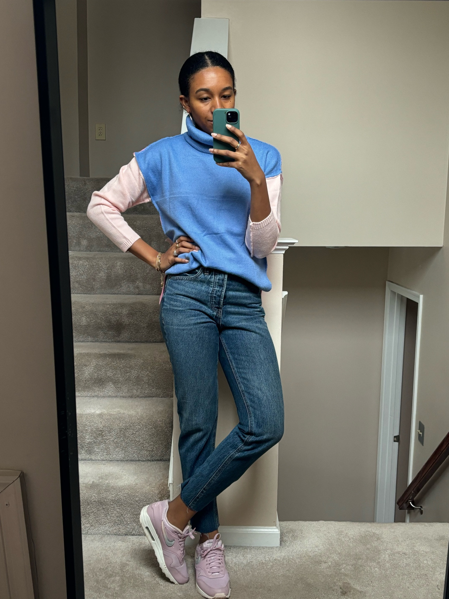 If you have a baby shower, coming up, this pink and blue sweater will be a hit because you don’t actually have to pick a side



#LTKSeasonal #LTKfindsunder50 #LTKstyletip