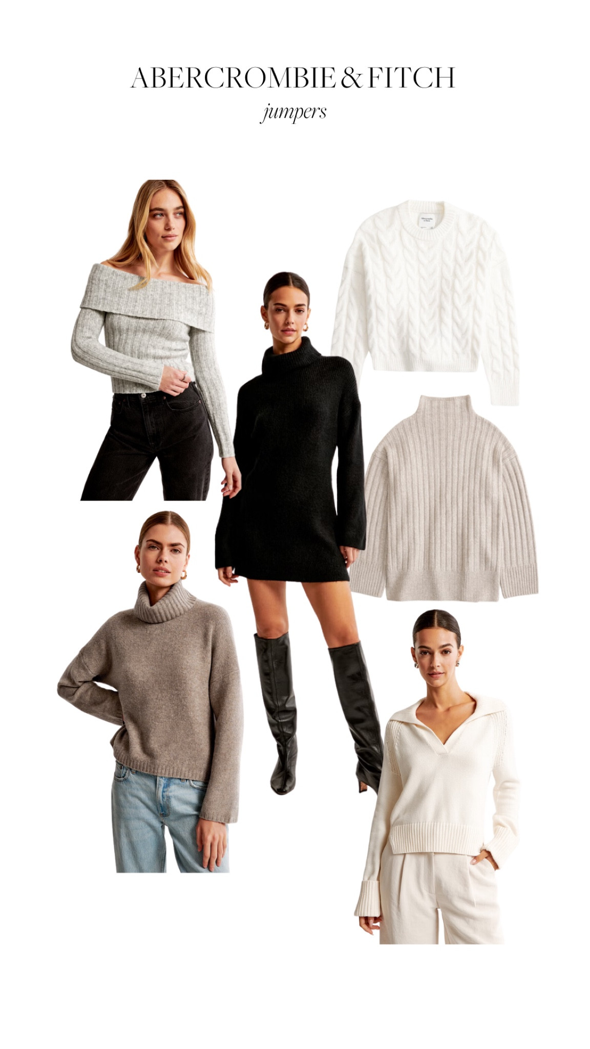 Abercrombie & Fitch Black Friday : Jumpers 🖤 

#blackfridaysale 
#LTKCyberSaleUK