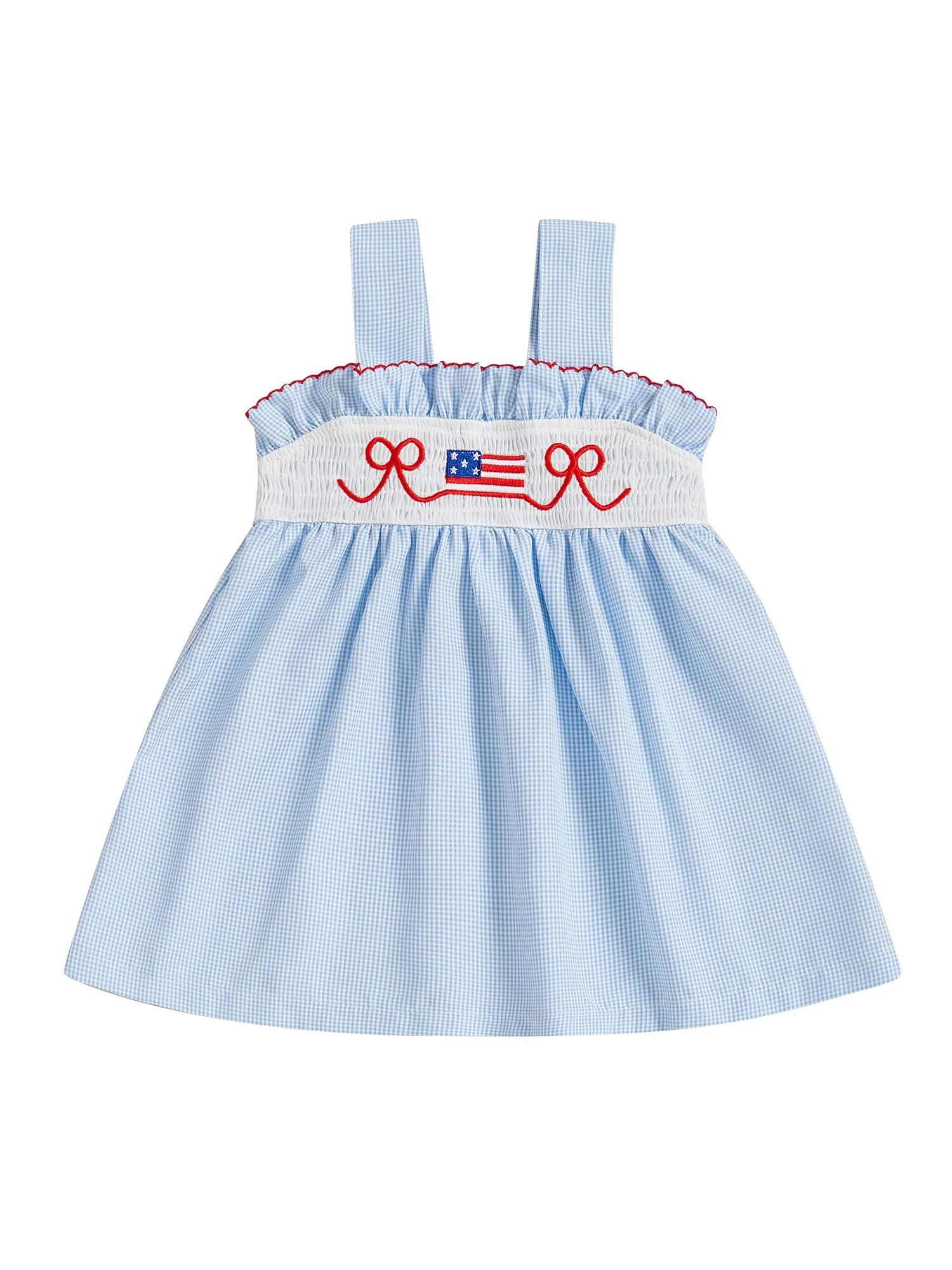 BemeyourBBs Toddler Baby Girls 4th of July Dress Outfit Patriot Fourth of July Independence Day C... | Walmart (US)