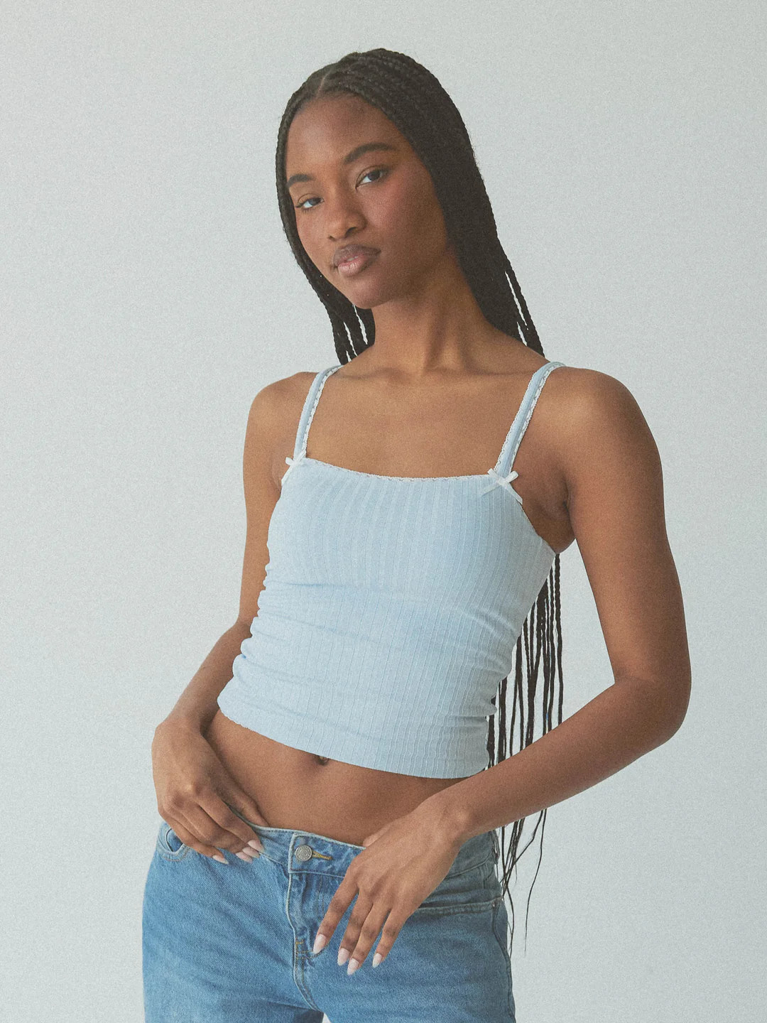 Lace Trim Brami Tank | Klassy