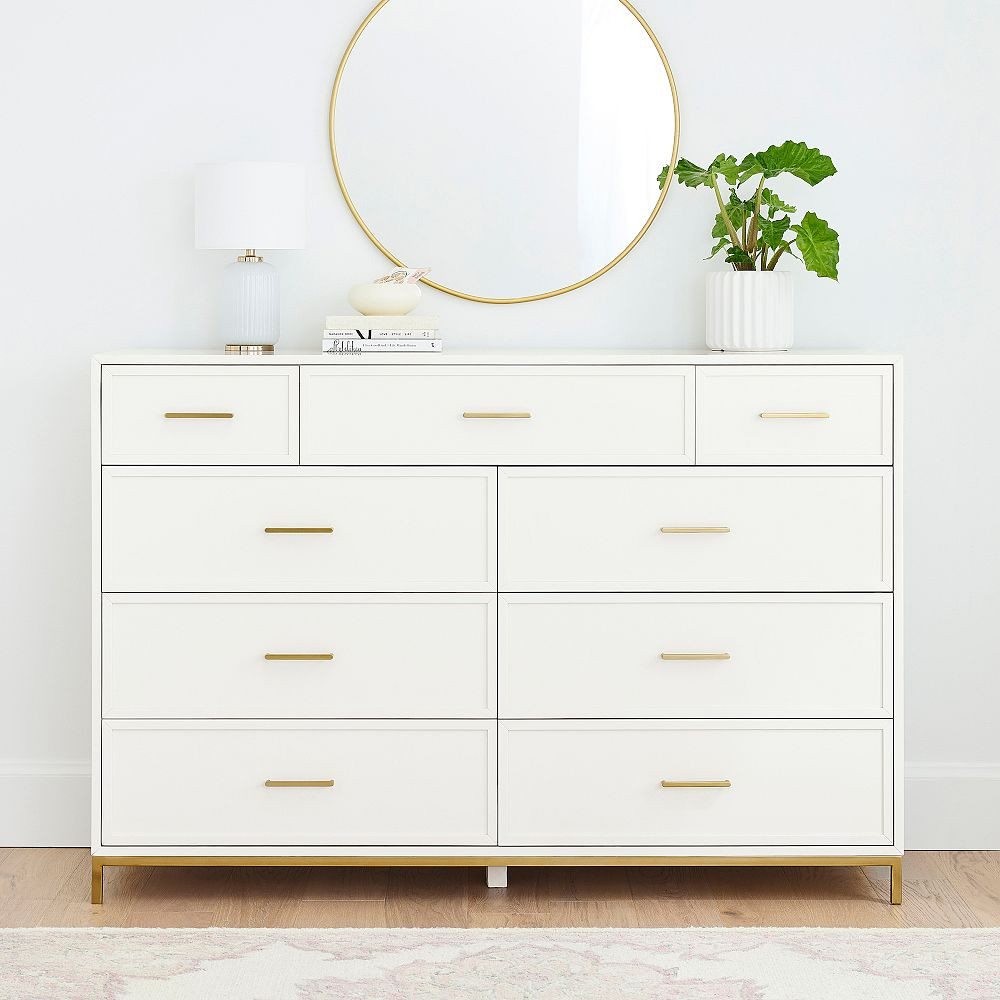 Blaire 9-Drawer Grand Dresser (63.5w x 19d") | Pottery Barn Teen