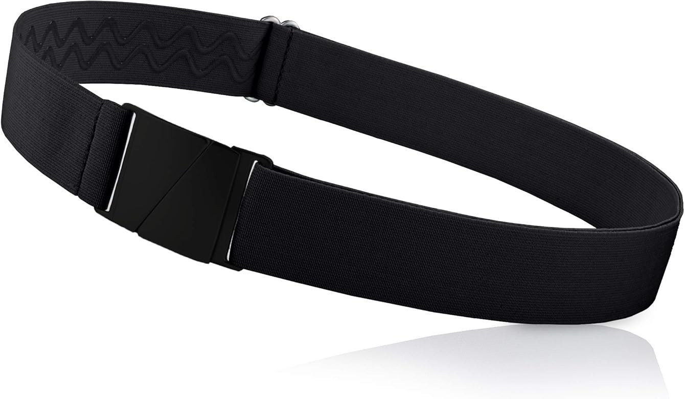 No Show Invisible Elastic Belts for Women & Men Non Slip Fits waist upto 50 Inch. | Amazon (US)