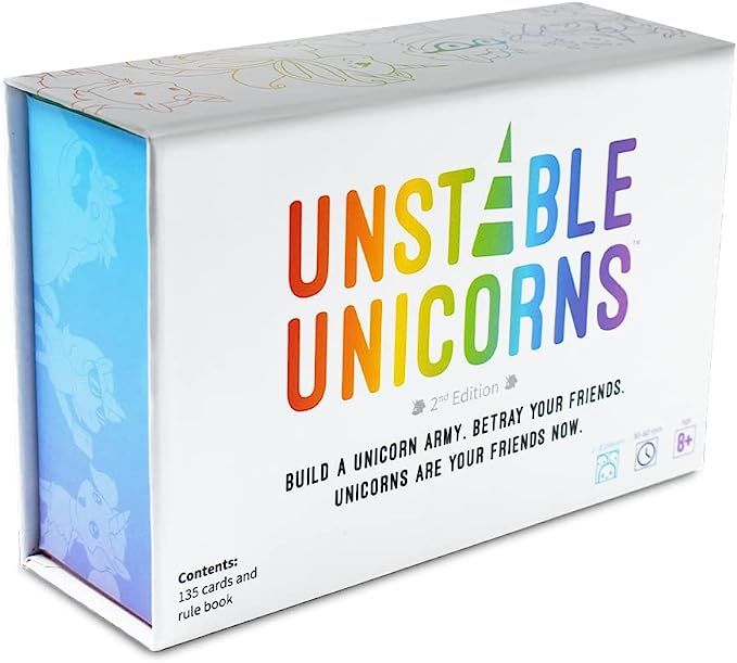 TeeTurtle Unstable Unicorns Card Game - A strategic card game and party game for adults & teens | Amazon (US)