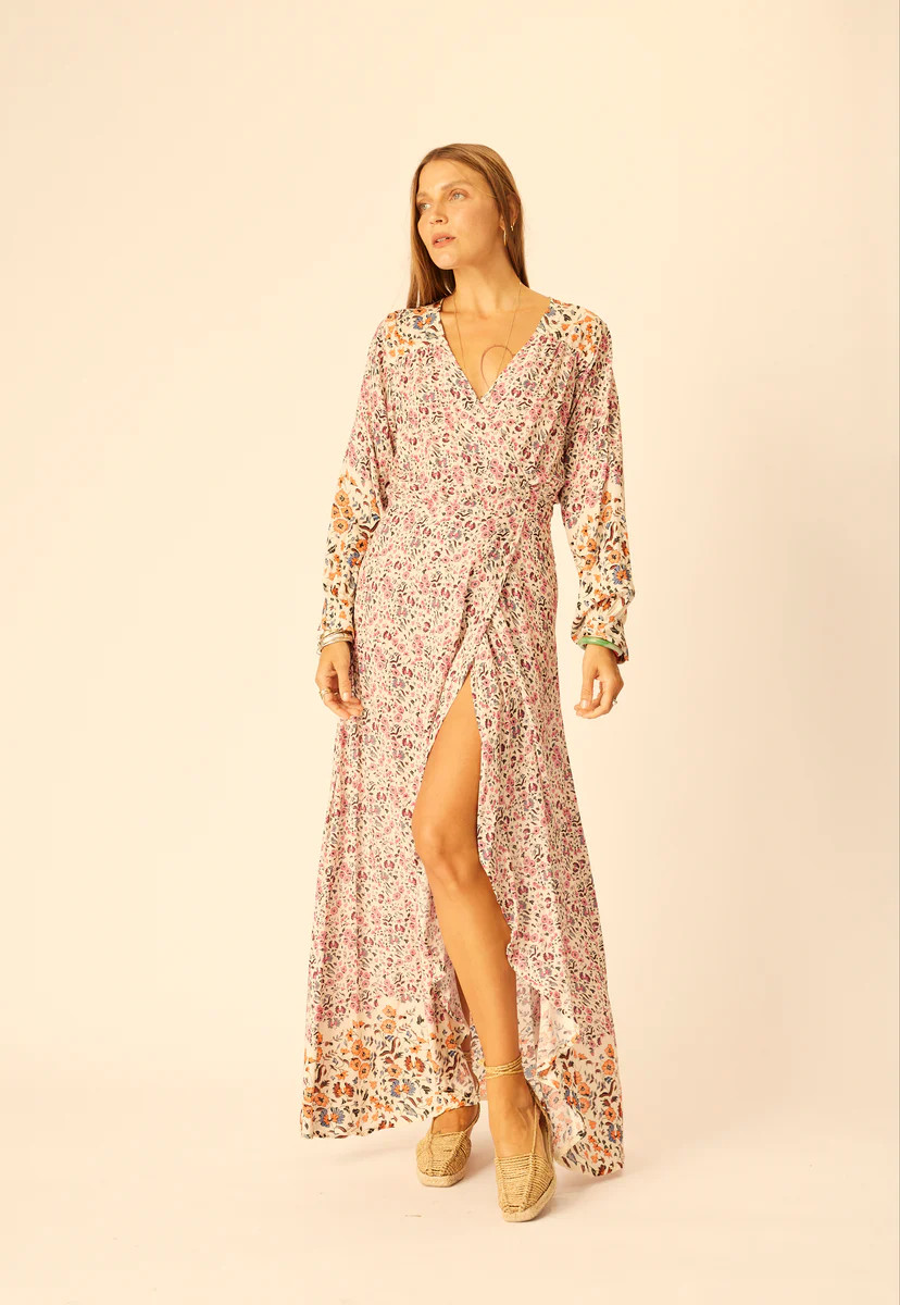 KATE LONG SLEEVE MAXI | Natalie Martin Collection