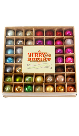 Merry & Bright Boxed Ornament Set | Revolve Clothing (Global)