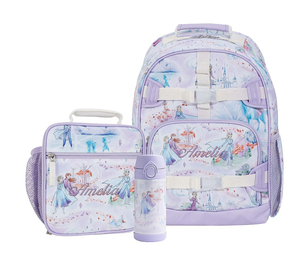 Mackenzie Disney Frozen Enchanted Forest Backpack & Lunch Bundle, Set of 3 | Pottery Barn Kids