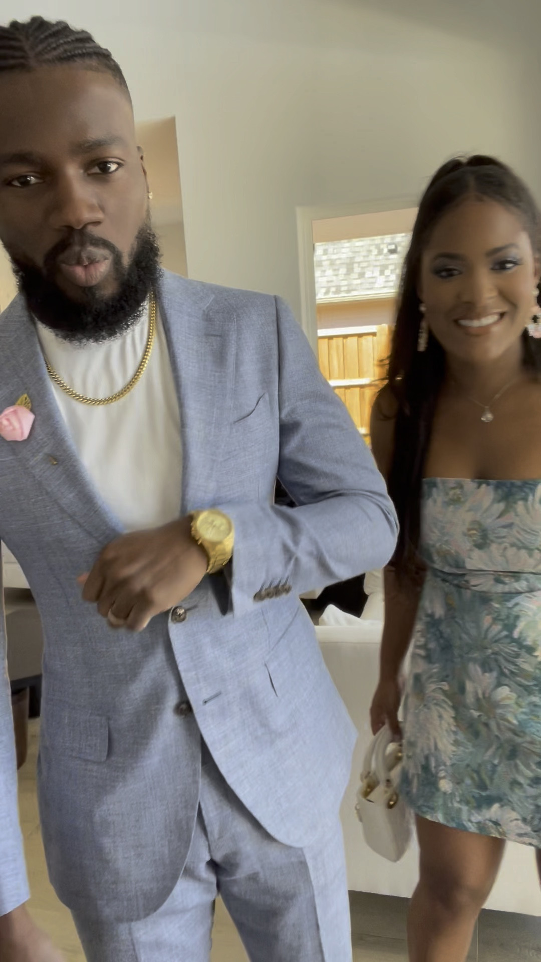 Dress is from fashion nova which is not on LTK. Here’s thr link 😊 https://www.fashionnova.com/products/aphrodites-garden-mini-dress-blue-combo

#LTKstyletip