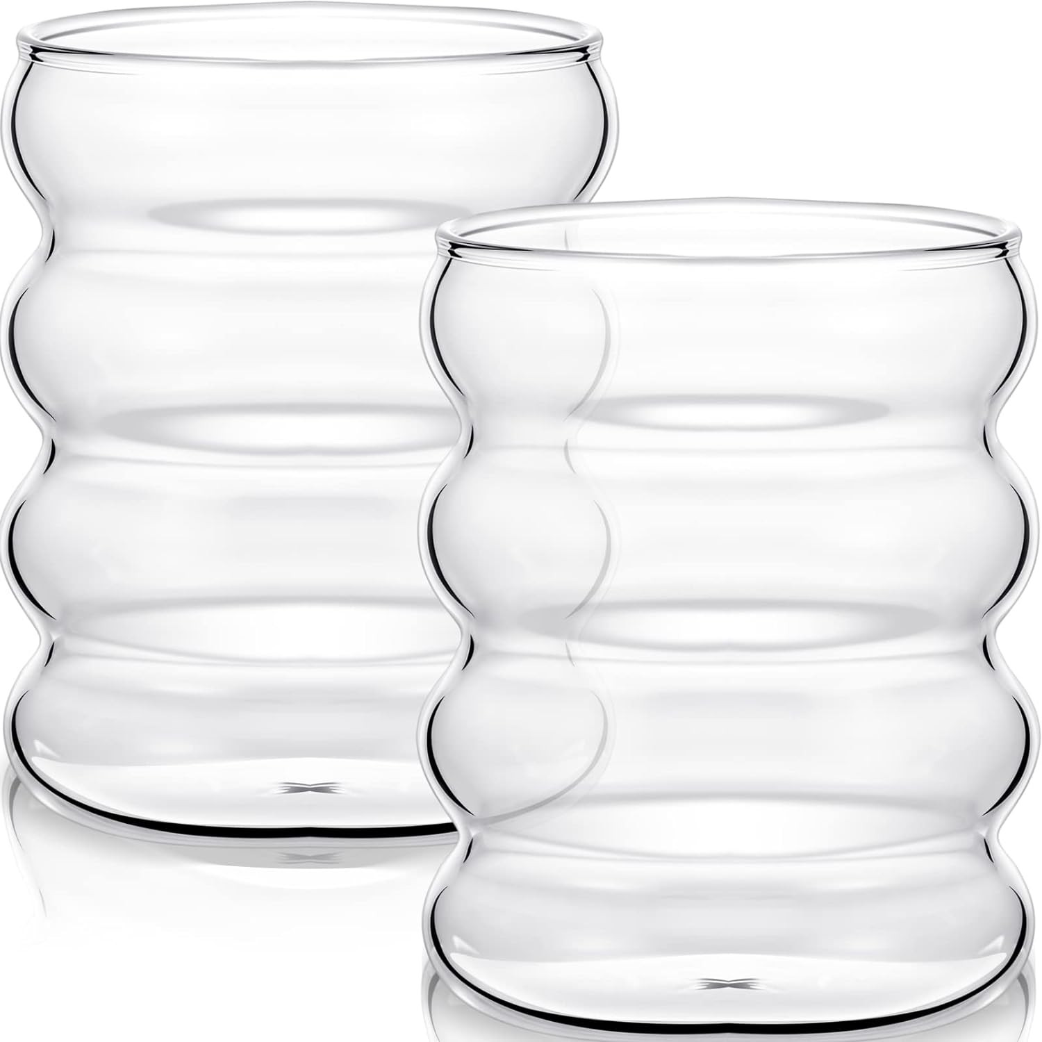 Amazon.com: 2 Pcs Glass Cup Cocktail Glass Creative Martini Glass Cup Glass Drink Cup Glass Goble... | Amazon (US)