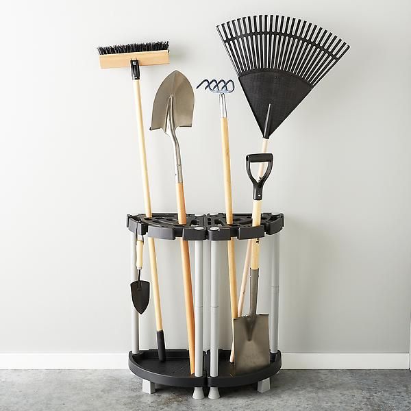 Corner Double Tool Rack | The Container Store