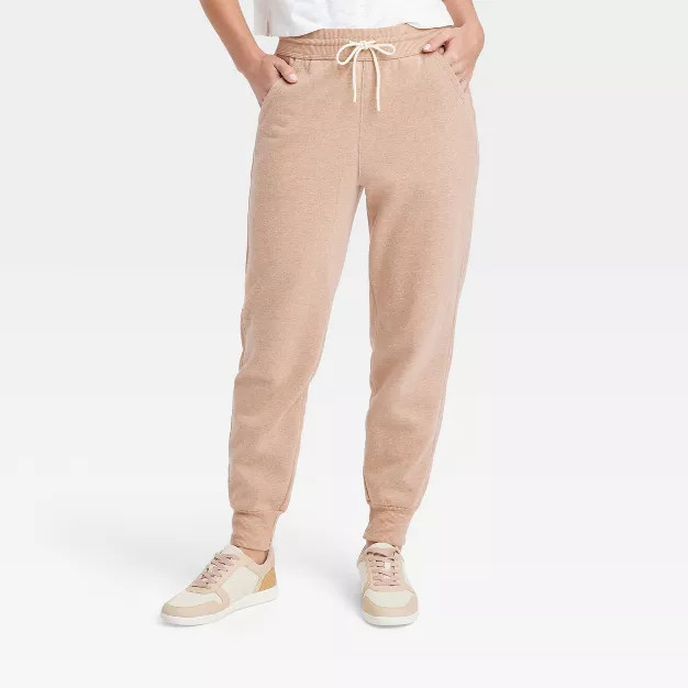 Women's High-Rise Fleece Jogger Pants - Universal Thread™ | Target