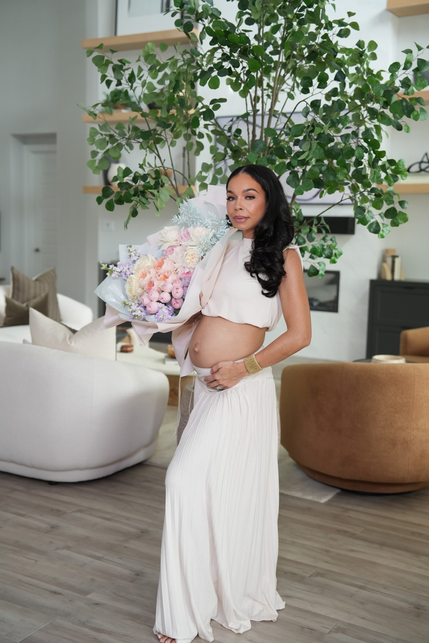 My non-maternity baby announcement look 💐 👶🏽

#LTKootd #LTKmomlife #LTKBump