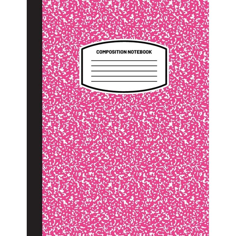 Classic Composition Notebook: (8.5x11) Wide Ruled Lined Paper Notebook Journal (Pink) (Notebook f... | Walmart (US)