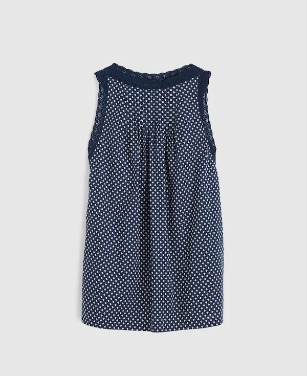 Crochet-Trim Boatneck Mini Dress | Madewell