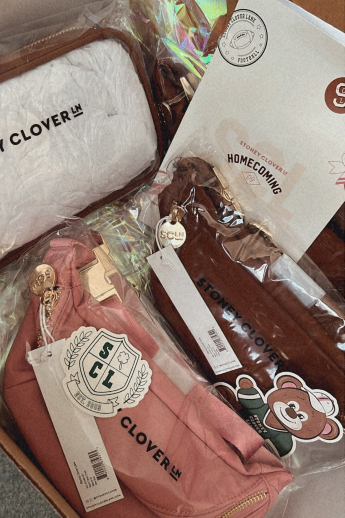 My obsession with The Homecoming Collection from Stoney Clover is out of control!! 🤎🙌🏾😭😍
The new “Chocolate” and “Mauve” colors are some of my new favorites and I cannot wait to use all of this next week when I go to Disneyland!! 
•
•
•
•
•
•
•
•
•
•
#stoneyclover #fannypack #bumbag #fallstyle #homecoming 

#LTKtravel #LTKSeasonal #LTKitbag