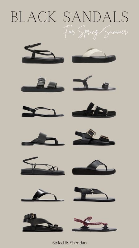 Favourite black sandals for Spring/Summer 🖤

#LTKsummer #LTKspring #LTKshoes