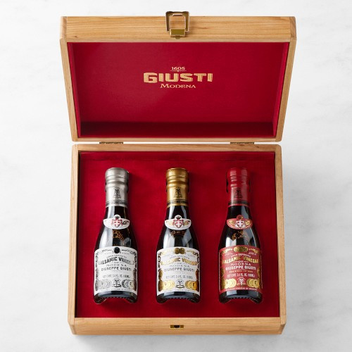 Giusti Aged Balsamic Trio in Wooden Box, Set of 2 | Williams-Sonoma