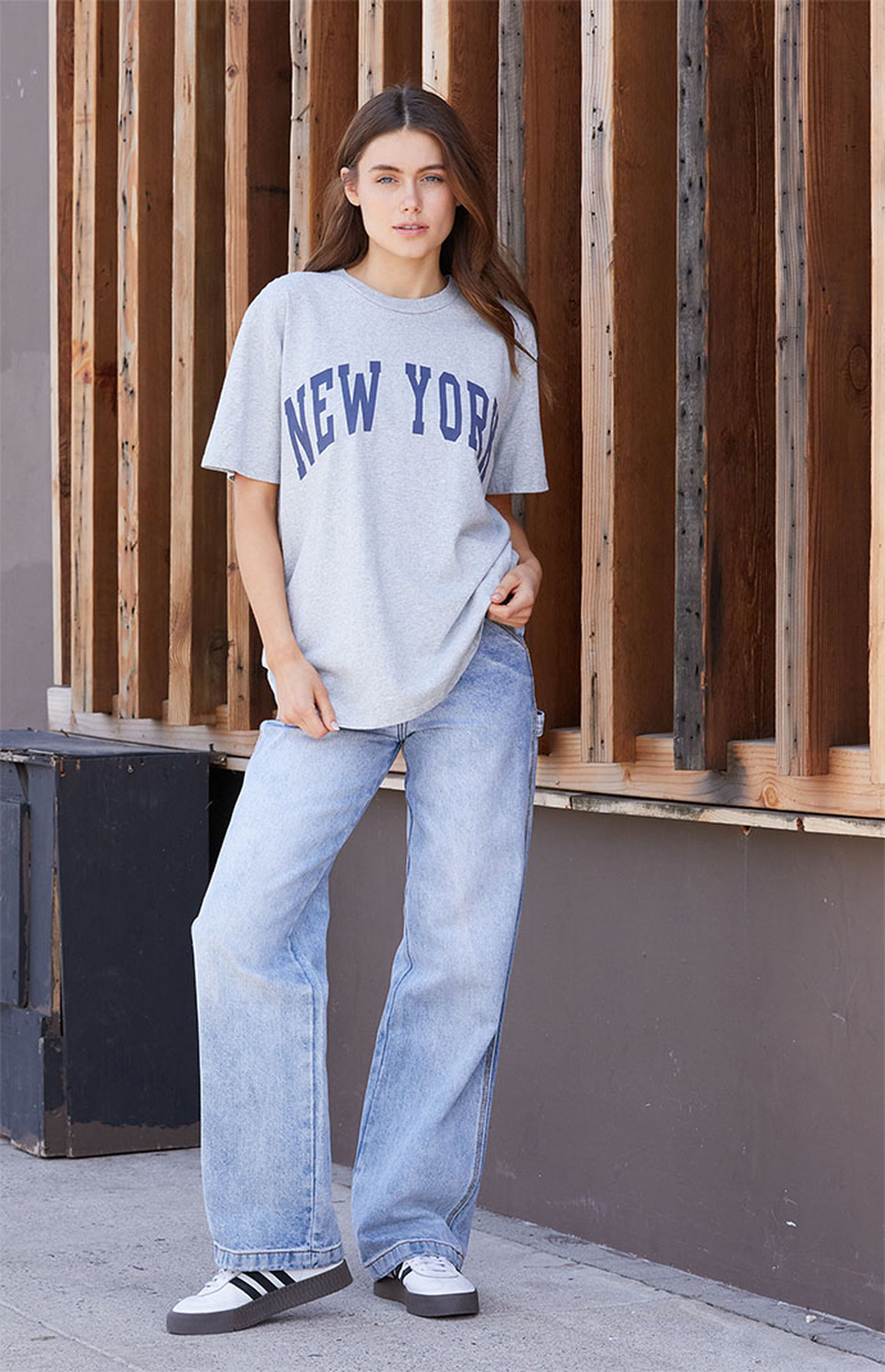John Galt Silver New York T-Shirt | PacSun