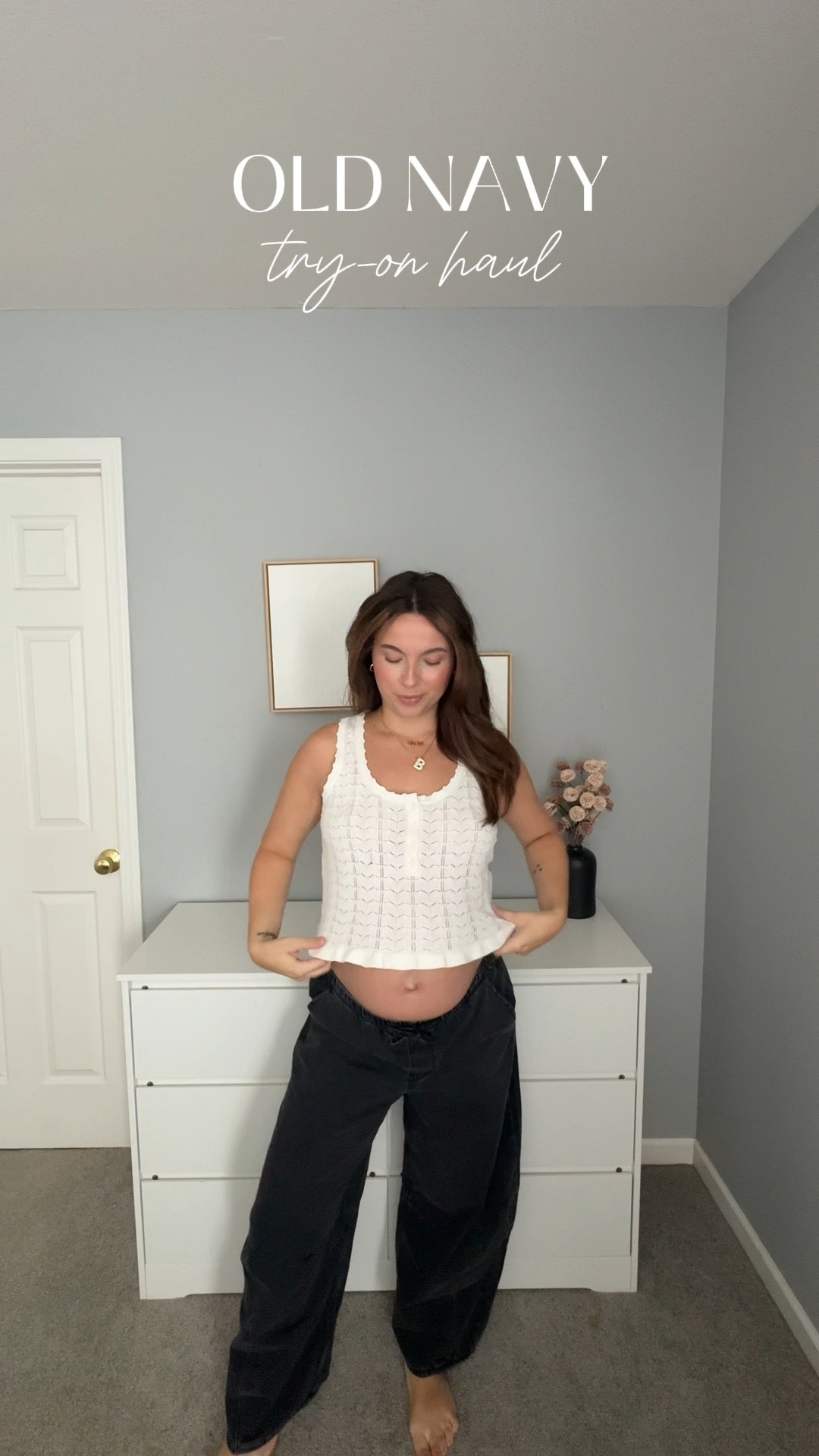 Try-on haul of pre-fall goodies I got from Old Navy for pregnancy and postpartum! 

#LTKFindsUnder50 #LTKFindsUnder100 #LTKStyleTip