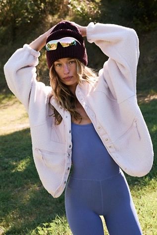 Hit The Slopes Fleece Jacket | Free People (Global - UK&FR Excluded)