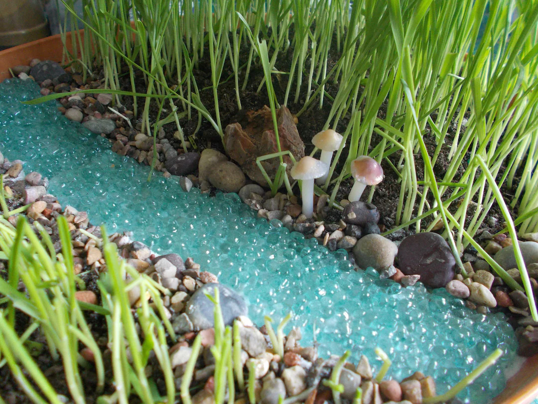 Bubbling River or River with Pond Miniature Garden Fairy Garden Faerie Garden Fairy River Gnome | Etsy (Global)