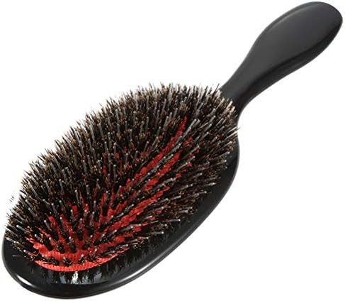 Boar Bristle Brush Paddle Detangling Brush for Women and Men, Anti-frizz Styling Hair Brush Comb ... | Amazon (US)