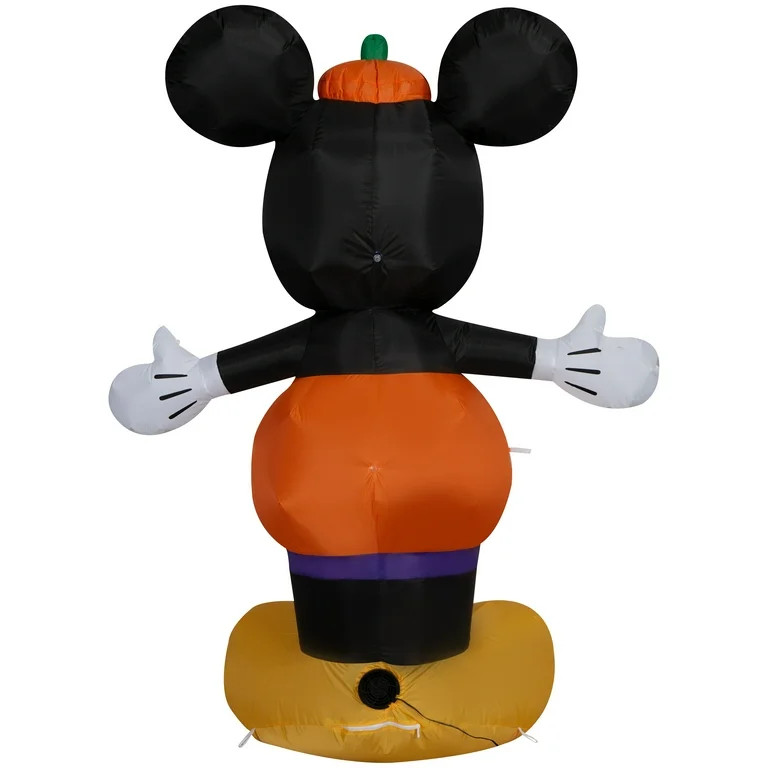 Disney Halloween Mickey Mouse Yard Inflatable, 5' | Walmart (US)