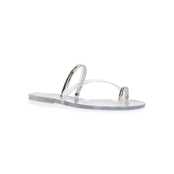 Madden NYC Women's Toe Ring Jelly Slide Sandals | Walmart (US)